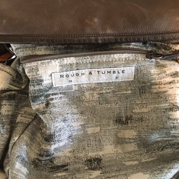 Rough & Tumble Brown N/S Slouchy Hobo with Adjustable Strap - Picture 3 of 10